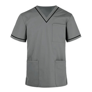 Service OEM, Vente Chaude, Blouses d'Infirmière Personnalisées sur Mesure, Couleurs au Choix, Manches Courtes, Unisexe, Coton Médical, Hôpital - Product Image 4