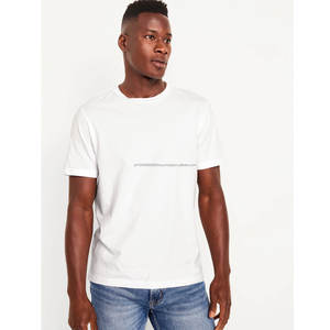 Camisetas de Hombre Personalizadas, 100% Algodón, Tejidas, Estampadas, de Gran Tamaño, al por Mayor, de Alta Calidad, Cuello Redondo, Secado Rápido, Transpirables, Estilo Urbano - Product Image 4