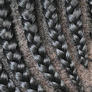 Boîte frontale à dentelle de maïs pour femme, perruque tressée, 1 pièce - Product Image 6