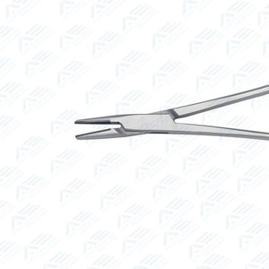 Portaagujas de sutura Instrumentos quirúrgicos de acero inoxidable Instrumento de buena calidad Portaagujas Halsey Insertos de 13 Cm - Product Image 3