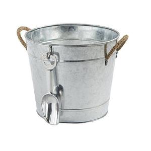 Nouvel Arrivage Seau à Charbon en Fer, Accessoire pour Cheminée et Brasero, Bac à Cendres, Seau à Charbon, Taille, Forme et Couleur Personnalisables - Product Image 1