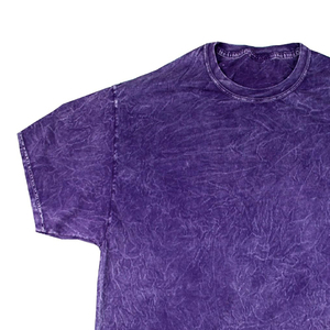 Wholesale 100 Cotton Acid Wash Oversized <b>Tshirt</b> 250Gsm Heavyweight T Shirt for Men 100% Cotton T-shirt For Men Loose Fit - Product Image 2