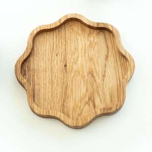 Ensemble de sous-verres en bois massif de luxe faits à la main pour tasses à thé et à café, décoration d'intérieur en bois naturel, cadeaux de mariage et de remerciement - Product Image 2