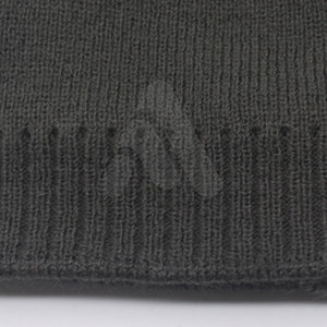 Winter Season Plain Dyed Custom <b>Beanie</b> Hat 100% Acrylic Warm Breathable & <b>Waterproof</b> Unisex Adjustable Custom Logo - Product Image 2