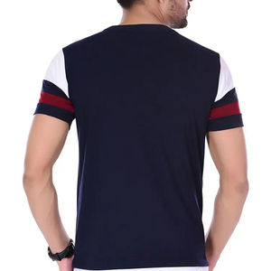 Nouveau style, t-shirt pour homme très vendu, confortable, prix de gros, manches courtes, t-shirt de haute qualité avec logo personnalisé - Product Image 3