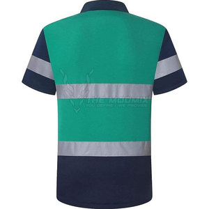 Camisa Polo de Trabajo para Hombre, Uso Profesional en Oficina, Manga Corta, Poliéster, Secado Rápido, Transpirable, Alta Visibilidad, para Negocios y Lugar de Trabajo - Product Image 6