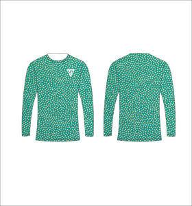 เสื้อยืดแขนยาวลายพรางสีเขียวมะกอกสำหรับผู้ชาย ลายพิมพ์นามธรรมแบบมีเท็กซ์เจอร์ คอกลม สไตล์ลำลอง สตรีทแวร์ เสื้อสำหรับออกกำลังกาย - Product Image 6