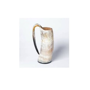 Tasses à boire en corne de buffle personnalisées de haute qualité, fabriquées à la main, écologiques, élégantes, avec un design animalier et nautique, tasses à bière en cadeau - Product Image 1