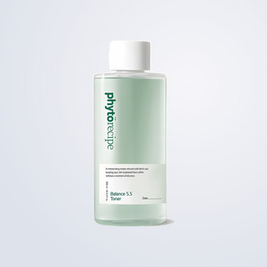 โทนเนอร์บำรุงผิวหน้าสูตรเกาหลี Phyto Recipe Balance 5.5 โทนเนอร์ 300 มล. โทนเนอร์และเซรั่มบำรุงผิวหน้าแบบเรียบง่าย โทนเนอร์ดูแลผิวหน้า โทนเนอร์ควบคุมความมัน - Product Image 2