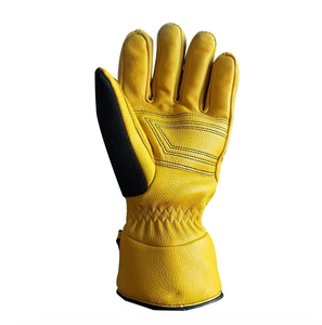 Gants d'hiver personnalisés à doigts complets pour hommes, en velours épais pour plus de chaleur, compatibles écran tactile, en acrylique/coton, couleur unie, tricotés, pour usage quotidien - Product Image 2