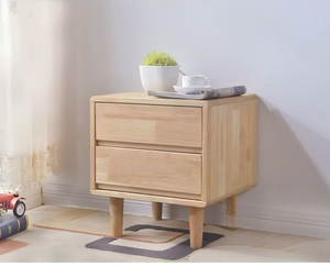 Modern Small Space Multi-Purpose Nightstand with Storage <b>Compact</b> <b>Bedside</b> <b>Table</b> for Bedroom Furniture - Product Image 1