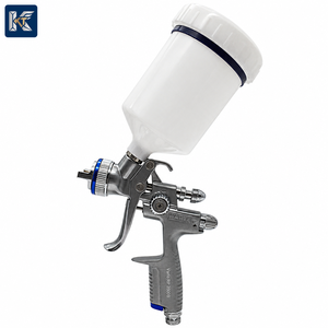 Pistolet de pulvérisation pneumatique à alimentation par gravité WARTE 2000G 1,3 mm avec gobelet de 600 ml pour la retouche automobile - Product Image 1