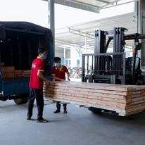 Dewoo ประตูประกอบทันสมัยสไตล์เวียดนาม, รุ่น WPC พร้อมคุณสมบัติกันน้ำคุณภาพเหล็กสำเร็จรูปทำจากไม้พีวีซีสำหรับใช้ภายใน - Product Image 4