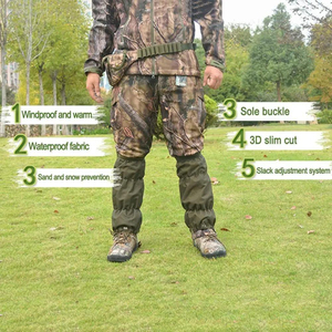 Polainas Impermeables para Senderismo, Caza y Trekking, Protectores de Botas Resistentes al Viento y la Nieve - Product Image 3