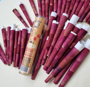 Conos de rosa de Palma India enrollados a mano de edición limitada, colores blancos amarillos de lujo, tonos blancos, tonos blancos - Product Image 2