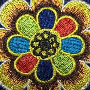 Écussons brodés personnalisés haut de gamme, écologiques, avec logo, paillettes et résine, design sur mesure, badges brodés à la main, faible MOQ, pas cher 2026 - Product Image 5