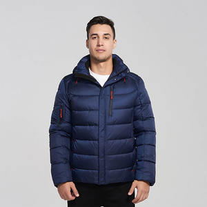 Blouson matelassé décontracté et personnalisable style rétro Y2K pour homme, coupe courte, effet pulvérisé arc-en-ciel - Product Image 4