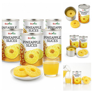 Piña Enlatada Deliciosa con Certificación ISO, en Jugo Natural de Piña, Empacada en Lata de 30oz, Precio al por Mayor - Product Image 5