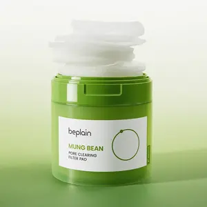Juego de almohadillas de filtro de limpieza de poros de Frijol mungo de alta calidad Beplain 70P (+ 10P) para lavado de cara - Product Image 1