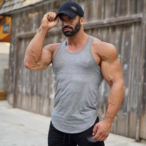 Débardeurs décontractés pour hommes Débardeurs personnalisés pour le fitness - Product Image 3