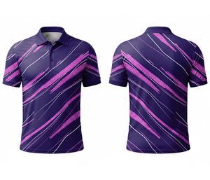 High Performance Sublimation Polo Shirts Wholesale Sportswear Durable Stitching for Men Women Youth Quick-Dry Dry-Fit Active - Product Image 2