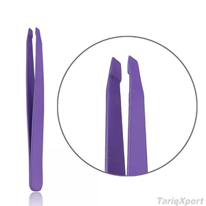 Pinzas de Precisión para Cejas de Acero Inoxidable con Punta, Logotipo Personalizado, Ligeras, Reutilizables, Herramienta para Dar Forma a las Cejas - Product Image 4