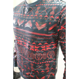 Sudaderas casuales para hombres con diseño elegante Patrón sólido Sublimación impresa en poliéster/forro polar para ropa de invierno al aire libre - Product Image 4