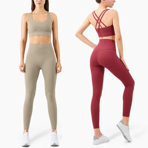 Conjuntos de Ropa Deportiva para Mujer Tallas Grandes 2026 de Alta Demanda: Yoga, Playa y Natación, Colores Sólidos, Transpirables, Cintura Elástica, Protección UV Frontal - Product Image 6