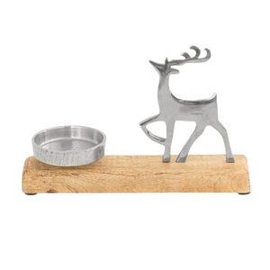 <b>Tea</b> Light Holder Deer Shape Candle <b>Stand</b> Tabletop <b>Stand</b> & Decorative Centerpiece Classic Interior Decoration Design - Product Image 3
