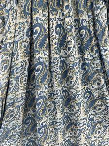 Bohemian Rayon Printed Maxi Dress Women Attractive V-Neck Long Sleeves Woven Button Beach Holiday Casual Outing Midi Length - Product Image 5