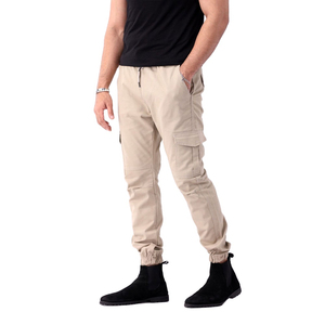 Pantalon Cargo Homme Décontracté Ajusté d'Été à Prix de Gros avec Cordon de Serrage et Poches Latérales - Product Image 1
