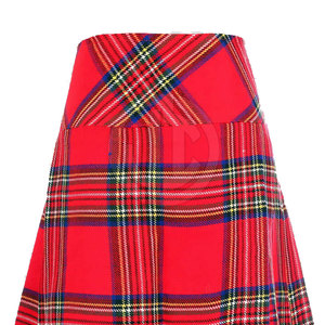 High Quality Solid Breathable Casual Stylish Durable Knee-Length <b>Women's</b> <b>Tartan</b> Kilt <b>Skirts</b> for Fashion - Product Image 4