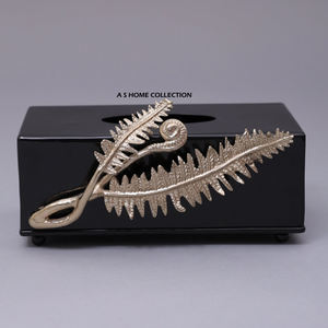 Boîte à mouchoirs design Monstered Leafy, accessoires décoratifs pour la maison et la table de salle à manger au prix impressionnant - Product Image 1