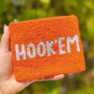 CRYSTAL CRAFT Embroidery <b>Seed</b> Beaded Handmade Custom Size Customized Color Textile Clutch Beaded Purse Coin Purse Small Colorful - Product Image 4