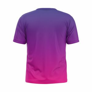 เสื้อฟุตบอลแฟชั่นผู้ชาย คอปก แขนสั้น ผลิตตามสั่ง 100% โพลีเอสเตอร์ ถักทอ ระบายอากาศ แห้งเร็ว เป็นมิตรกับสิ่งแวดล้อม ป้องกันรังสียูวี รับผลิตแบบ OEM ODM - Product Image 2