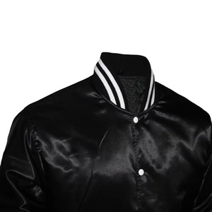 Chaqueta Bomber de Satén para Hombre de Alta Calidad, Nuevo Estilo Acolchado con Decoración Bordada - Product Image 3