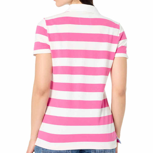 Camiseta Polo para Mujer, Corte Ajustado, Algodón, Manga Corta, Cómoda, Informal, Verano, Moda - Product Image 2