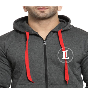 Sudadera con Capucha Personalizada Extra Grande y Gruesa para Hombre, Sudadera con Cierre y Logotipo Personalizado, Unisex - Product Image 2