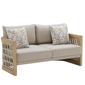 <b>Sofa</b> Set Furniture with Teak Wooden Frame <b>Material</b> and Modern Design Furniture For Outdoor <b>Sofa</b> Set and Garden Furniture - Product Image 4