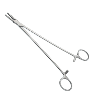 Portaagujas Doyen Recto de 14.5 cm, Instrumento Quirúrgico de Acero Inoxidable, Pinzas de Sutura, Aplicador de Agujas de Precisión, Médico, Dental - Product Image 3
