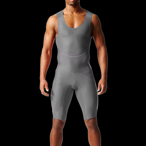 Singletes de Lucha Transpirables con Logotipo Personalizado de Alta Calidad, Impresos por Transferencia de Calor, y Pantalones Ajustados para Hombre, Venta al Por Mayor a Precio Económico - Product Image 3