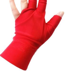 Breathable Popular Sizes Men Women Snooker Cue Sport Glove Durable Double Stitched 3 Finger Pool Gloves Billiards Glove - Product Image 5