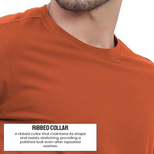 Camiseta de Manga Corta para Hombre, de Color Sólido, de Algodón, de Secado Rápido, Transpirable, a la Moda, Holgada, con Hombros Descubiertos - Product Image 4