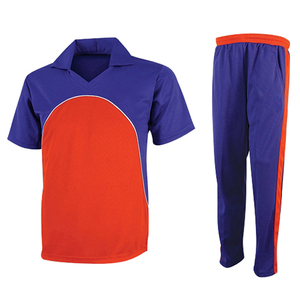 Conjunto de Uniforme de Cricket Personalizado Unisex, Camiseta de Manga Corta, Pantalones Deportivos Transpirables de Secado Rápido, Nombre y Número del Equipo Personalizados - Product Image 1