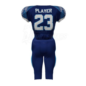 Uniforme de Fútbol Americano Transpirable de Alta Calidad, Conjunto de Jersey y Pantalones Personalizables con Ajuste Flexible para Equipos al Aire Libre - Product Image 3