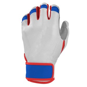 Gants de frappeur de baseball en cuir professionnel de haute qualité, à poignet court, personnalisés OEM - Product Image 2