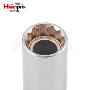 Clé à bougie universelle avec aimant, outils pour bougies et allumage, outils pour véhicules, réparation automobile - Product Image 3