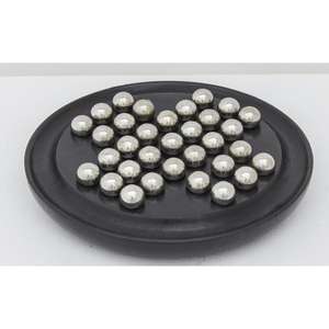 Juego de Rompecabezas de Bolas Plateadas en Tablero Redondo Negro, Accesorios de Juego para Niños en Interiores - Product Image 4