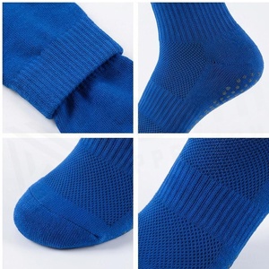North Approach <b>Knee</b> <b>High</b> Running <b>Socks</b> Blue Breathable Knitted for Adults - Product Image 4