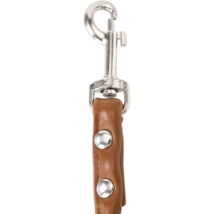 Customized Color And Logo Leather Dog Leash Factory Made Custom Packing Reasonable Price Leather Dog Leash - Product Image 4